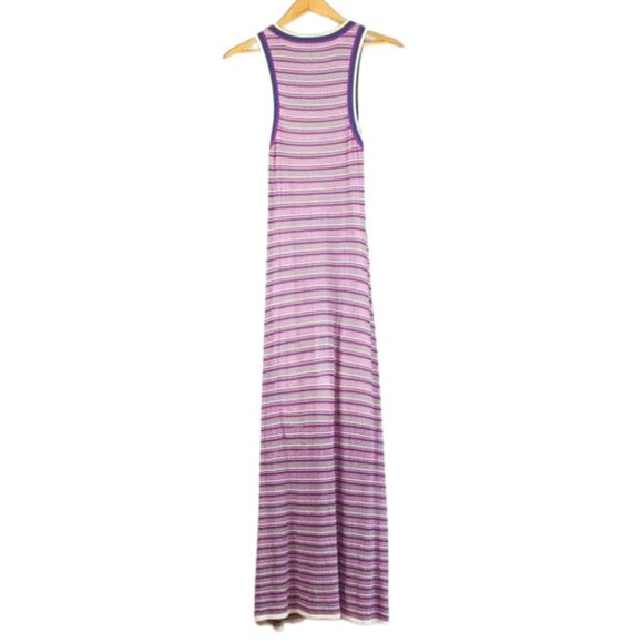 Veronica Beard Sivan Striped Knit Maxi Dress MSRP $428 Size Large - Picture 7 of 12